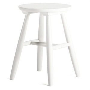 Department Wood Stool H15 White