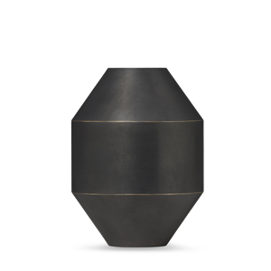 Fredericia Furniture Hydro Vase H20 cm Black Oxidized Brass