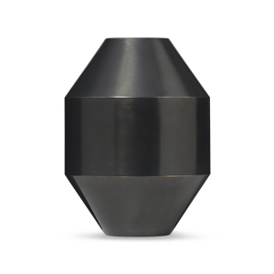 Fredericia Furniture Hydro Vase H30 cm Black Oxidized Brass