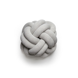 Design House Stockholm Knot Cushion White/ Gray
