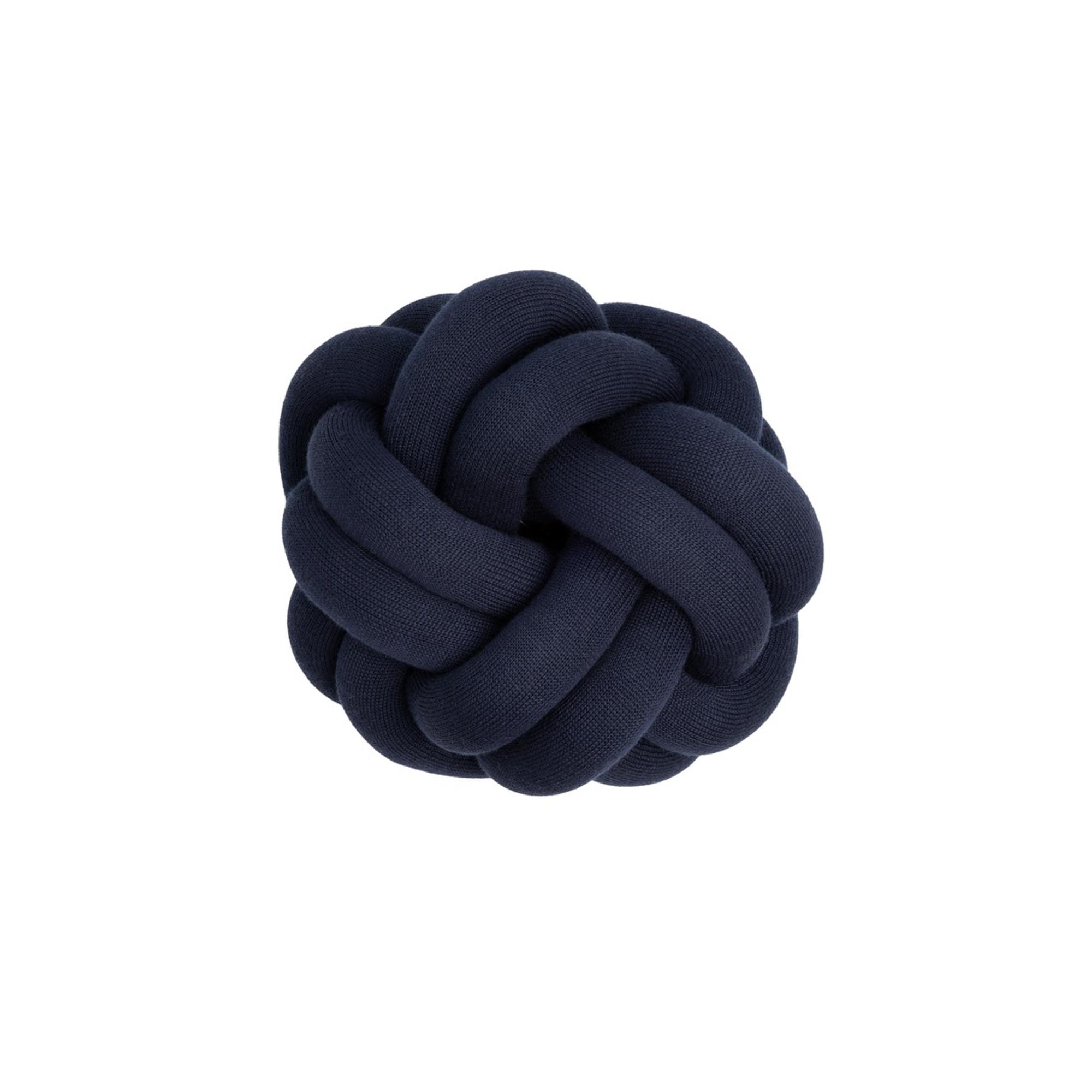 Design House Stockholm Knot Cushion Dark Blue