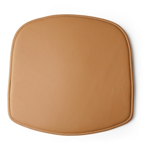 Design House Stockholm Wick Chair Seat Cushion Brown Leather