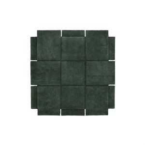 Design House Stockholm Basket Carpet 180x180 cm Green