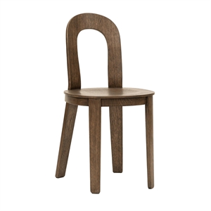 Design House Stockholm Oliva Dining Chair Dark Oak