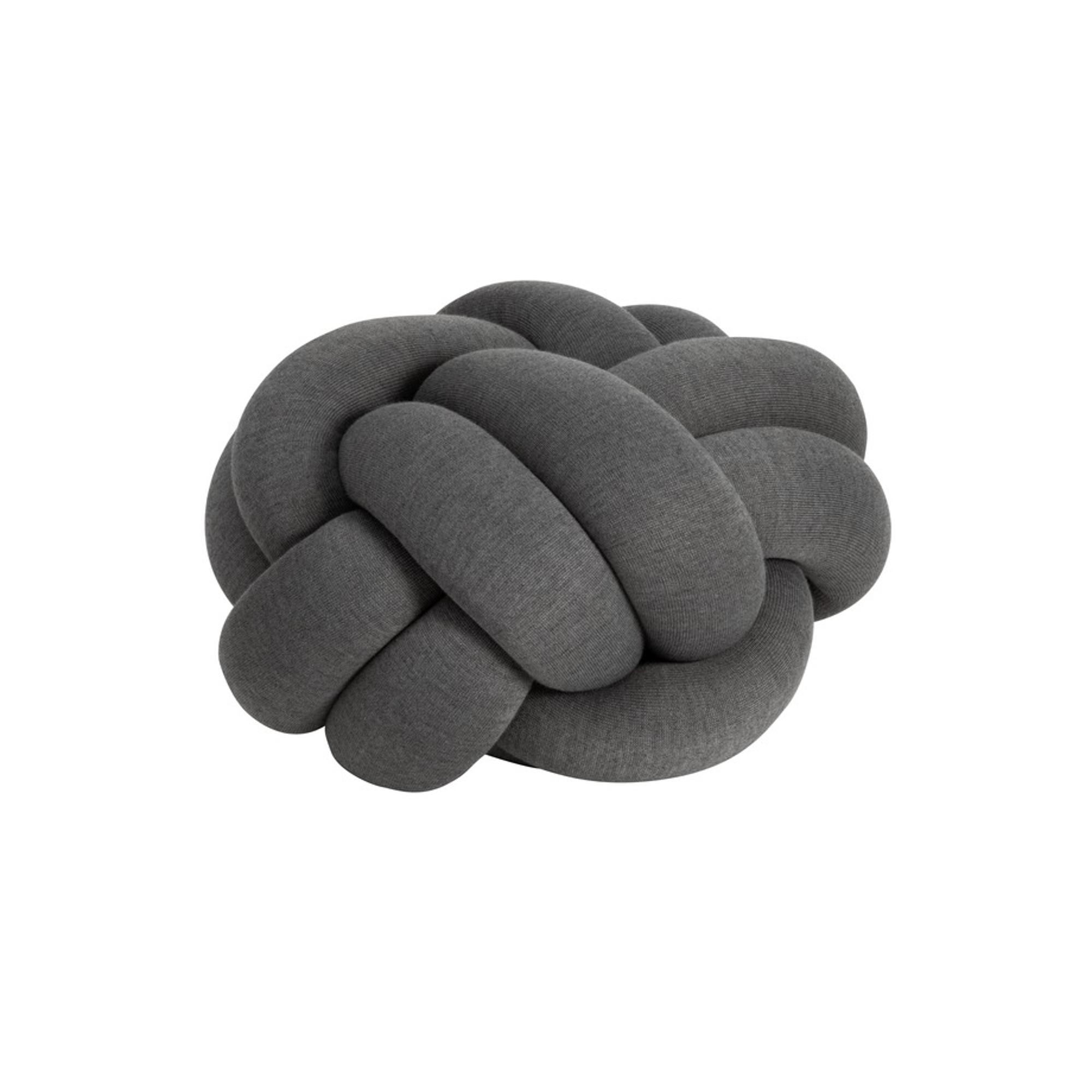 Design House Stockholm Knot Cushion Medium Gray