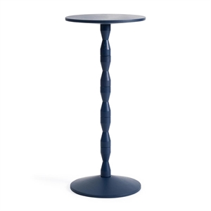 Design House Stockholm Pedestal Side Table Blue