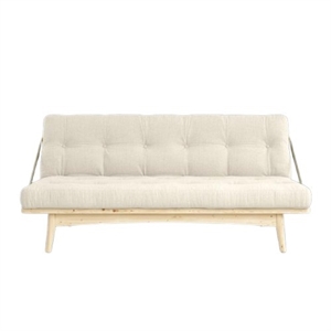 Karup Folk Sofa With 5-Layer Mattress 914 Linen/Raw
