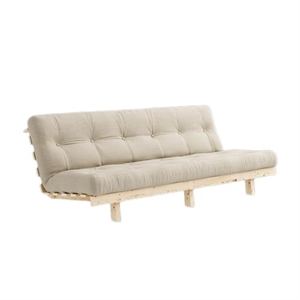 Karup Lean Sofa Bed With Alpha Mattress 130x200 Beige/Raw