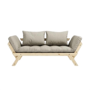 Karup Bebop Sofa With 4-Layer Mattress 914 Linen/Raw