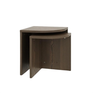 Karup Combine Side Table Set Carob Brown