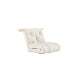 Karup Hooked Mattress With Brackets 75x200 Linen/Raw