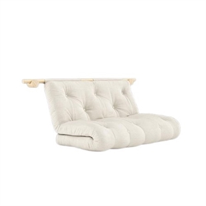 Karup Hooked Mattress With Brackets 135x200 Linen/Raw