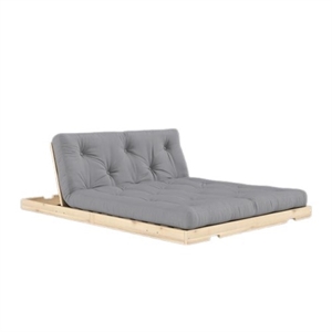 Karup Flip Sofa Bed With Mattress 140x200 Gray/Raw