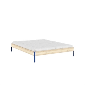 Karup Core Bed Frame 160x200 Raw/Vivid Blue