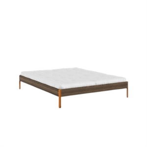 Karup Core Bed Frame 160x200 Carob Brown/Solar Orange