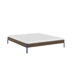 Karup Core Bed Frame 180x200 Carob Brown/Vivid Blue
