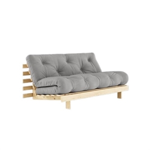 Karup Roots Sofa Bed With Mattress 160x200 746 Grey/Raw