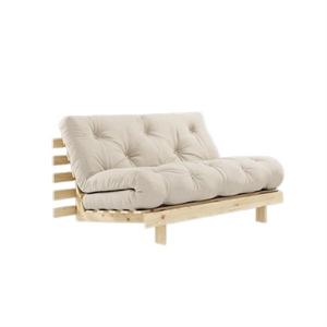 Karup Roots Sofa Bed With Mattress 140x200 747 Beige/Raw