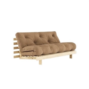 Karup Roots Sofa Bed With Mattress 160x200 755 Mocca/Raw