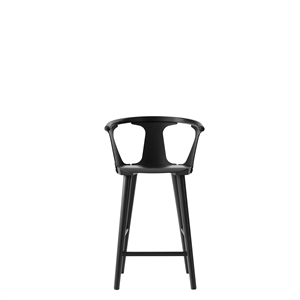 &Tradition In Between SK7 Bar Stool Black Lacquered Oak