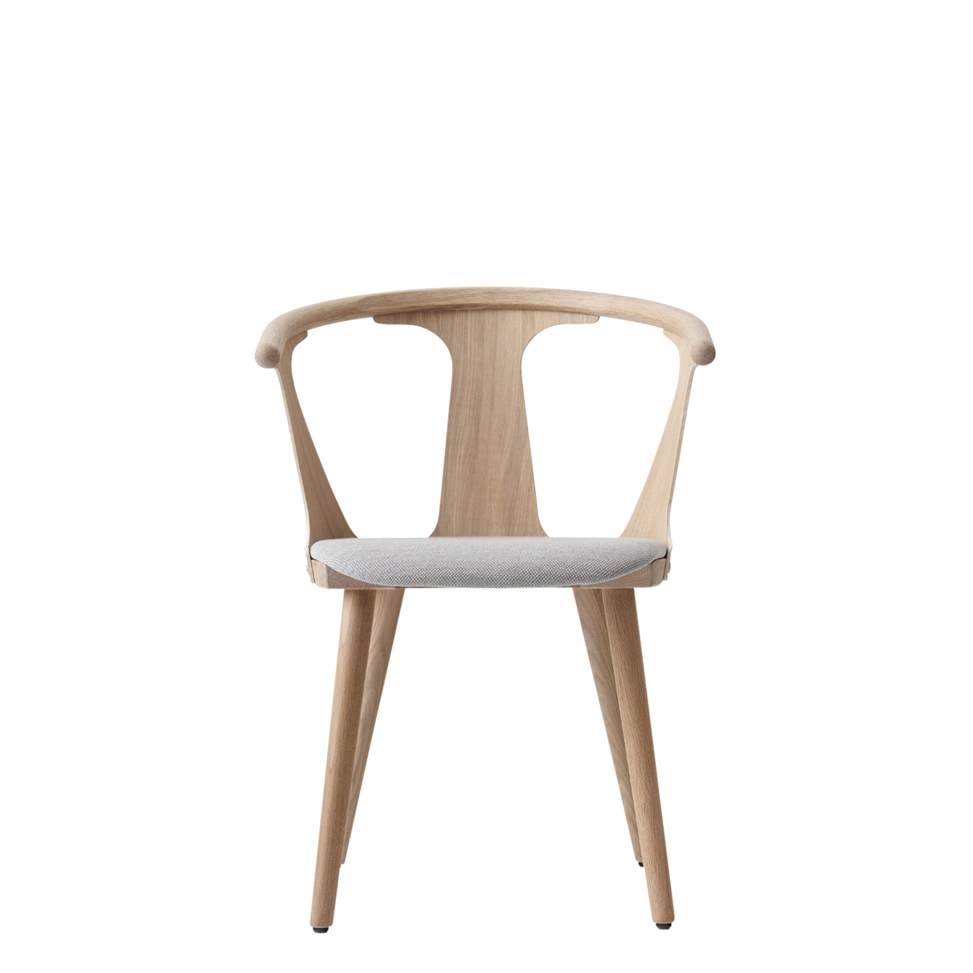 &Tradition In Between SK2 Dining Table Chair White Oiled/Fiord 251