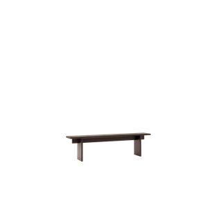 &Tradition Ita OS6 Bench Dark Lacquered Oak