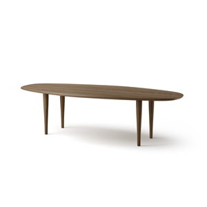 Brdr. Krüger Jari Coffee Table Ellipse 130x58 cm Smoked Oak