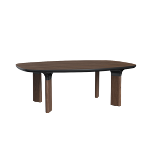Fritz Hansen Analog Coffee Table Walnut/ Black