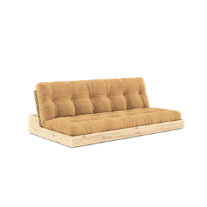 Karup Design Base Sofa Bed With 5-Layer Mattress Clear/Fudge Brown