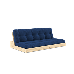 Karup Design Base Sofa Bed With 5-Layer Mattress Clear/Royal Blue