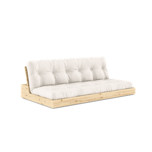 Karup Design Base Sofa Bed With 5-Layer Mattress Clear/Natural