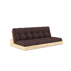 Karup Design Base Sofa Bed With 5-Layer Mattress Clear/ Brown