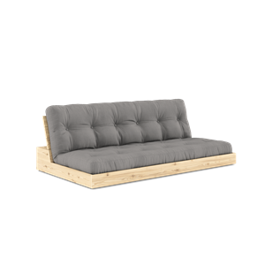 Karup Design Base Sofa Bed With 5-Layer Mattress Clear/ Gray