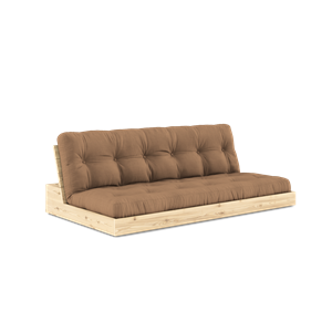 Karup Design Base Sofa Bed With 5-Layer Mattress Clear/ Mocca