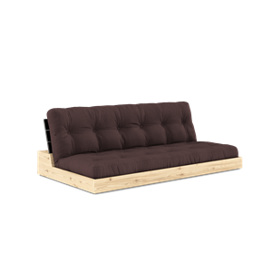 Karup Design Base Sofa Bed With 5-Layer Mattress Black Night/ Brown