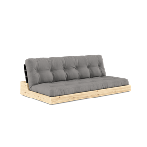 Karup Design Base Sofa Bed With 5-Layer Mattress Black Night/ Gray