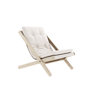 Karup Design Boggie Armchair With Mattress Outdoor 401 White/Oiled Beech