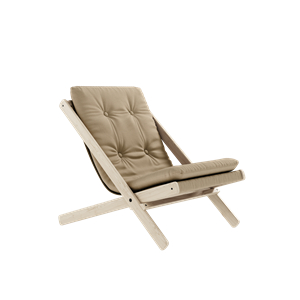 Karup Design Boggie Armchair With Mattress Outdoor 402 White/Oiled Beech