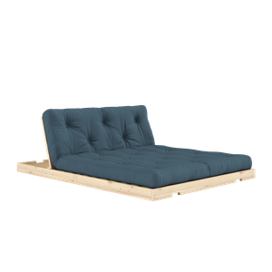 Karup Design Flip Sofa Bed With Mattress 140x200 Petroleum/Raw
