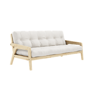 Karup Grab Sofa Bed Clear Lacquered Pine/701 Natural