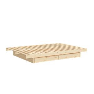 Karup Design Kanso Bed Frame With 2 Drawers 120x200 Raw