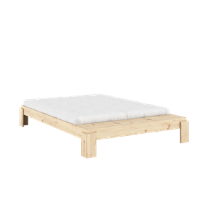 Karup Layers Bed Frame With Bench 160x200 Raw