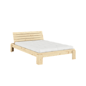 Karup Design Layers Bed Frame With Headboard 140x200 Raw