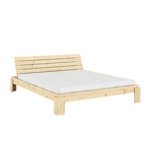 Karup Design Layers Bed Frame With Headboard 180x200 Raw