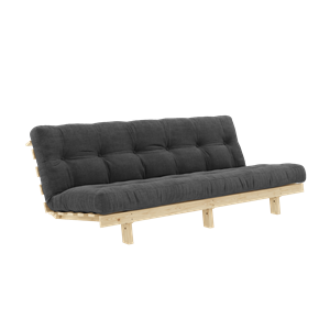 Karup Design Lean Sofa Sofa With Alpha Mattress 130x200 Charcoal/Raw