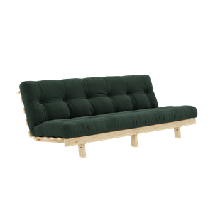 Karup Design Lean Sofa Sofa With Alpha Mattress 130x200 Seaweed/Raw