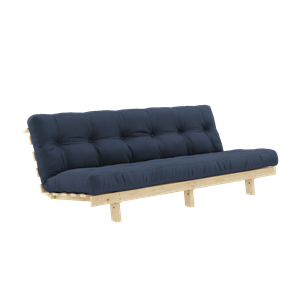 Karup Design Lean Sofa Sofa With Alpha Mattress 130x200 Navy/Raw