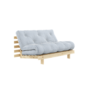 Karup Design Roots Sofa Bed With Mattress 140x200 Raw/Beach Blue