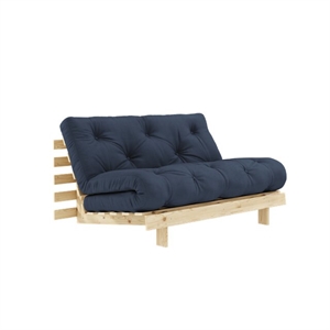 Karup Roots Sofa Bed With Mattress 140x200 737 Navy/Raw