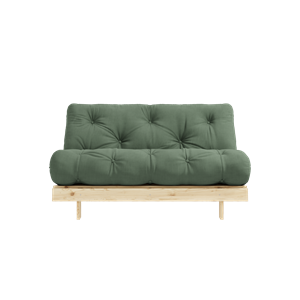 Karup Design Roots Sofa Bed with Mattress 140x200 756 Olive Green/Pine